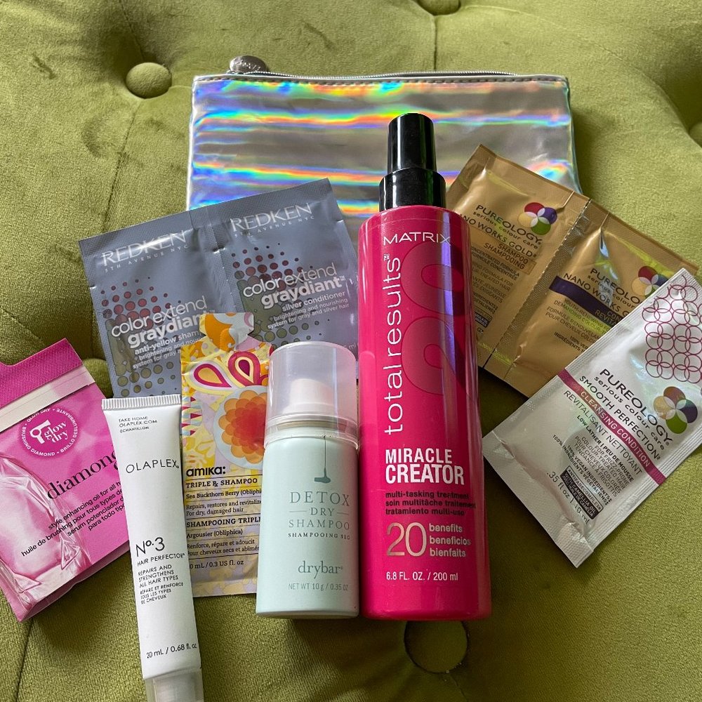 Color Treated Sample Hair Lot #5